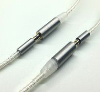 KetDirect 20cm(0.6ft) 4 pole 3.5mm 1/8 inch Male to Female Silver plated Stereo Audio Cable headphone earphone... N6