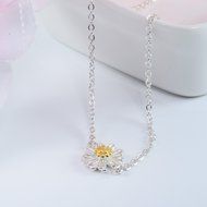 Morenitor[TM] Jewelry Earrings Stud 18k Gold-plated 100% 925 Sterling Silver Daisy Flower Stud Earring. N3