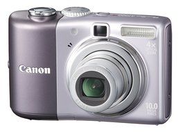 Canon Powershot A1000IS 10MP Digital Camera with 4x Optical Image Stabilized Zoom (Purple) N10