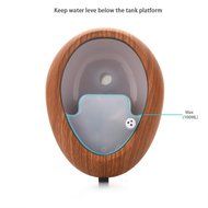 Aromatherapy Essential Oil Diffuser, GerTong 120ml Ultrasonic Cool Mist Humidifier Air Purifier with 7 Color Changing... N11