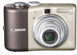 Canon Powershot A1000IS 10MP Digital Camera with 4x Optical Image Stabilized Zoom (Purple) N14