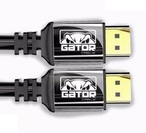 Gator Cable 10 feet Red HDMI 2.0 cable with durable and rugged aluminum housing case and Ultra High Speed bidirectional... N11