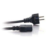 C2G / Cables To Go 03138 14 AWG European Power Cord, Black (2.5 Meters/8.20 Feet) N4