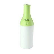 Mayskey Portable Cool Bottle 180ml USB Ultrasonic Humidifier Atomizer with LED Light (Green)