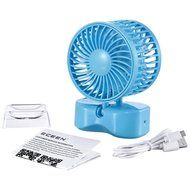 ECEEN Mini Personal Couples Fan Handheld Folding 350 Degree Rotating Dual Head Fan Portable Powered by Battery... N2