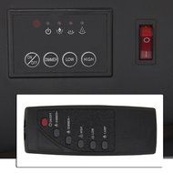 Large 1500W Heat Adjustable Electric Wall Mount &amp; Free Standing Fireplace Heater N6