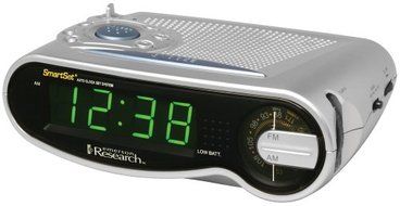 Emerson Radio CKS1701 SmartSet AM/FM Clock Radio with Large LED Time Display (Discontinued by Manufacturer)