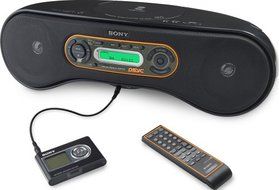 Sony ZSSN10PS PSYC CD Boombox (Black)