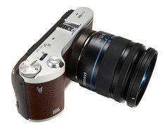Samsung NX300M 20.3MP CMOS Smart WiFi &amp; NFC Mirrorless Digital Camera with 18-55mm Lens and 3.3" AMOLED Touch... N9