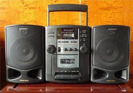 Sony CFD-Z110 Portable Radio Cassette CD Player