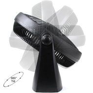 Avalon Adjustable Table Fan or Floor Fan - 16 Inch - 360 Degree Vertical Tilt, Durable &amp; Lightweight, 3 Energy...