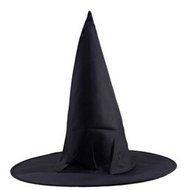 KAKA(TM) Kids Children [Halloween Costume] Witch Hat Cosplay Performance Show Costume Props - Colorful