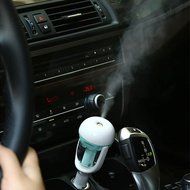 2013Newestseller Mini Car Air Humidifier Diffuser Essential Oil Ultrasonic Aroma Mist Purifier Car Supplies (blue)