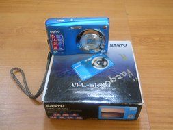 Sanyo 14 MP Blue Digital Camera VPC-S1415BL