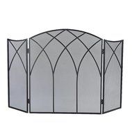 Pleasant Hearth Gothic Fireplace Screen N2