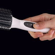 Yaheeda 2 in 1 Ceramic Hair Curler Hot Air Brush Straightener Rollers Comb Curling Iron Straightening Iron Styling... N4