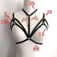 HOT Sale!Women Bandage Alluring Bra Bustier,Canserin Harness Elastic Cage Strappy Hollow Out N3