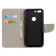 Google Pixel Case,Google Pixel Premium PU Leather Wallet Case Stand Folio Flip Case with Card Slot Holder Soft... N3