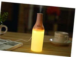 Missley usb Budweiser Humidifier Night light Small size for office living room car (Purple) N4