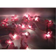 KAKA(TM) Pink Flower Led String Lights with Battery Operated Light for Christmas Wedding Party Garden Lawn Patio...
