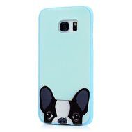 S7 Edge Case,Samsung Galaxy S7 Edge Case - Shockproof TPU Rubber Skin Gel Bumper Case 3D Basso-relievo Cute Colorful... N4