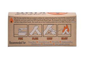 Starter King Firestarters - 6 Pack N3