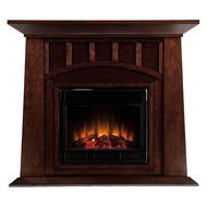 Southern Enterprises Myron Electric Fireplace - Espresso N2
