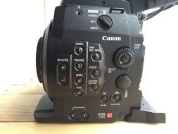 Canon EOS C300 Cinema Camcorder Body with Dual Pixel CMOS AF (EF Lens Mount) - International Version (No Warranty) N4