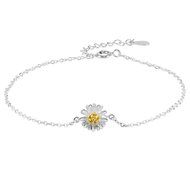 Morenitor[TM] Jewelry Earrings Stud 18k Gold-plated 100% 925 Sterling Silver Daisy Flower Stud Earring. N9