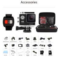Sport Camera ,AEDILYS 4K HD Action Camera ,Wrist 2.4G Wireless RF Remote Control , WiFi 2inch 170&deg; Sports Video... N10