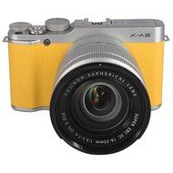 Fujifilm X-A2 Mirrorless Digital Camera with 16-50mm Lens (Yellow)