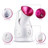 Aiho Nano Ionic Facial Steamer Personal Skin Care Face Steamer Unclog Pore Blackheads Facial Moisturizer Spa Hot... N2