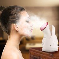 Aiho Nano Ionic Facial Steamer Personal Skin Care Face Steamer Unclog Pore Blackheads Facial Moisturizer Spa Hot... N3