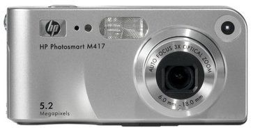 HP Photosmart M417 5.2MP Digital Camera with 3x Optical Zoom N3