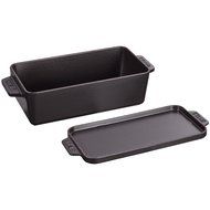 Staub 9 x 4.5-inch Matte Black Loaf Pan