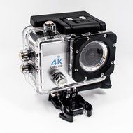 Homkm Q3H+ Basic 4K Full HD 1080p Action Camera MAX 30M Waterproof Camera 6 Glass + LED Lens 170&deg; Wide Angle (... N13