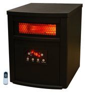 Lifesmart Products LS6DMIQHX Infrared Heater, 1500-watt