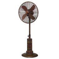 Indoor and Outdoor 18" Standing Pedestal Fan - Beautiful Style Keeps You Cool All Year Round (Aspen)