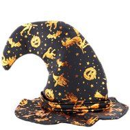 KAKA(TM) Kids Children [Halloween Costume] Witch Hat Cosplay Performance Show Costume Props - Colorful N2