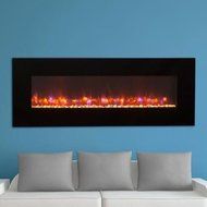 Outdoor Great Room GE-70 70-Inch Gallery Linear Electric LED Fireplace, Includes LED Backlighting, Heater, IR... N2