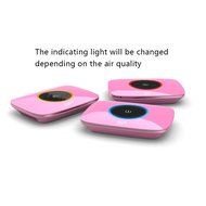 DGQ DR302 12v Car Power 3 Speed Ajustment Car Air Purifier with HEPA Filter,(Black, Pack of 1) (black(2 speeds)) N5
