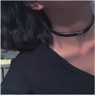 Dixperfect Vintage 90s Choker Necklaces with Pendant for Women N3