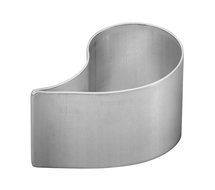 Parrish Magic Line 3 x 2 Inch Aluminum Comma-shaped Mold Pastry Ring