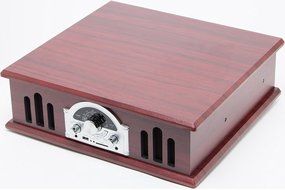 TechPlay TCP2916 WD, 3 speed turntable, AUX in, USB/SD MP3 Encoding and playback , Retro style classic analog... N2