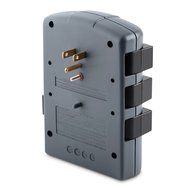 Belkin 12-Outlet Pivot-Plug Power Strip Surge Protector with 8-Foot Power Cord, 4320 Joules (BP112230-08) N7