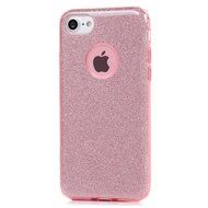 iPhone 7 Case (4.7 inch) - 3 in 1 High Protection Shockproof Soft TPU Rubber Outer Case + Shiny Sparkling PVC... N80
