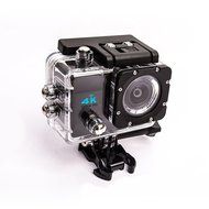 Homkm Q3H+ Basic 4K Full HD 1080p Action Camera MAX 30M Waterproof Camera 6 Glass + LED Lens 170&deg; Wide Angle (... N17