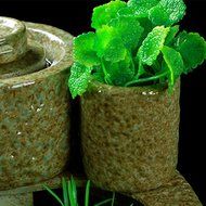 FEI&amp;S Ceramic handicraft ceramics fountain water ornaments humidifier home decor stone ceramic fish tank water.
