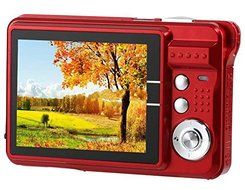 Dc-09 2.7" Tft Lcd Screen Digital Camera With 4X Digital Zoom (Red) Produced by YSK N5