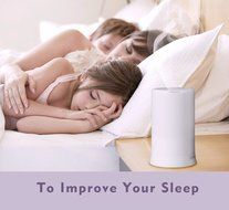 YL-VV@ 100ml Cylinder Ultrasonic Cool Mist Humidifier Essential Oil Aroma Diffuser with 7 Colors LED Lights for...